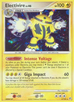 Electivire card