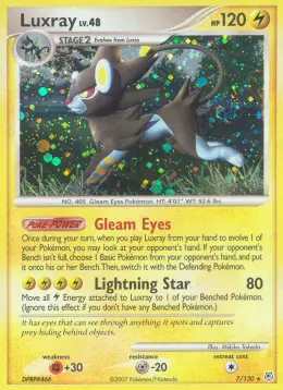 Luxray card