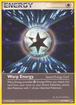 Warp Energy card