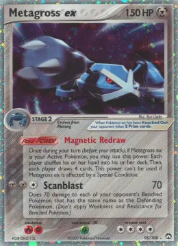 Metagross ex card