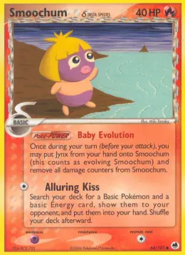 Smoochum δ card