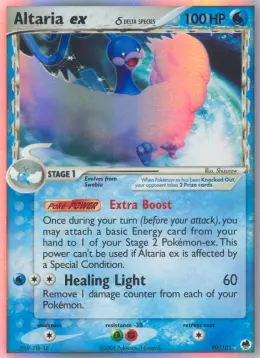 Altaria ex δ card