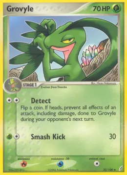 Grovyle card