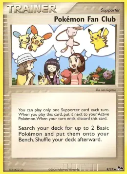 Pokémon Fan Club card