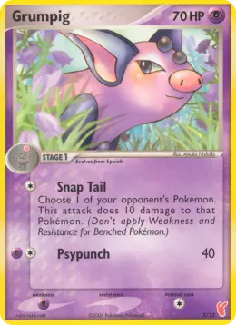 Grumpig card