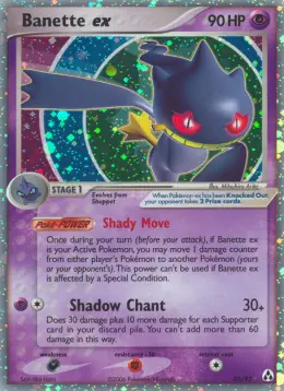 Banette ex card