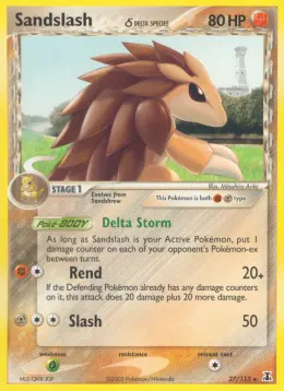 Sandslash δ card