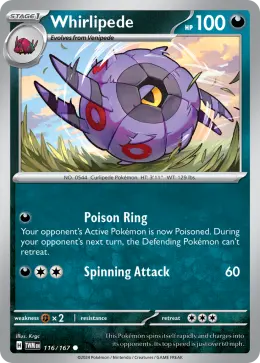 Whirlipede card