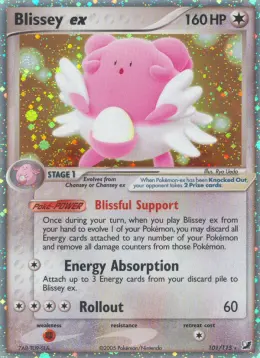 Blissey ex card