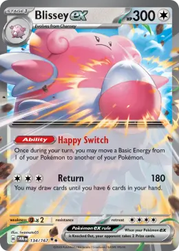 Blissey ex card