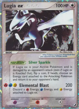 Lugia ex card