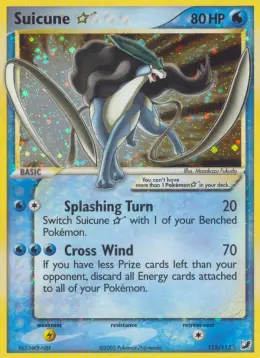 Suicune ★ card