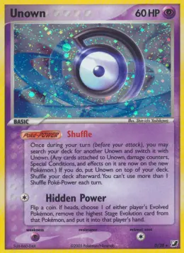 Unown card