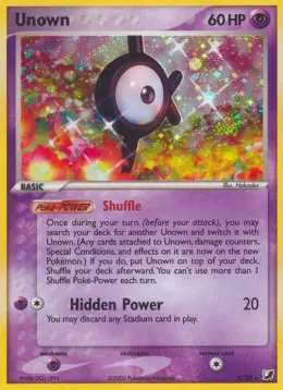 Unown card