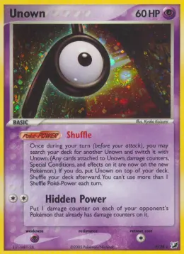 Unown card