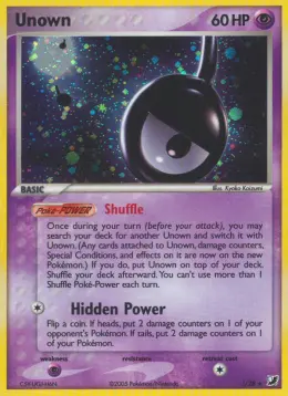 Unown card