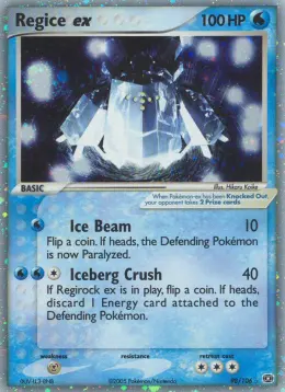 Regice ex card