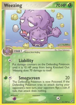 Weezing card