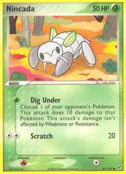 Nincada card