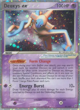 Deoxys ex card