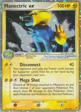 Manectric ex card