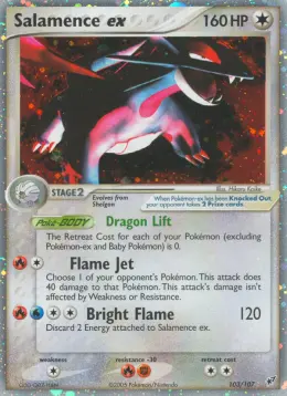 Salamence ex card