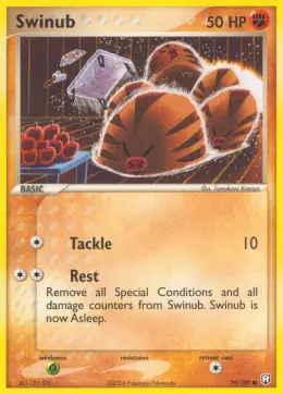 Swinub card