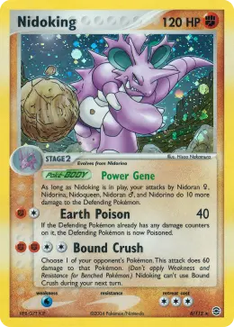 Nidoking card
