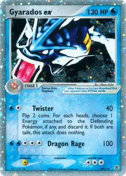 Gyarados ex card