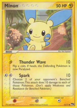 Minun card