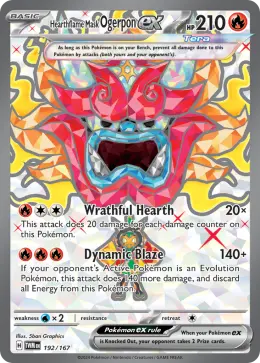Hearthflame Mask Ogerpon ex card