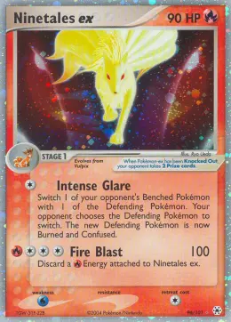 Ninetales ex card