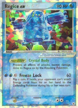 Regice ex card