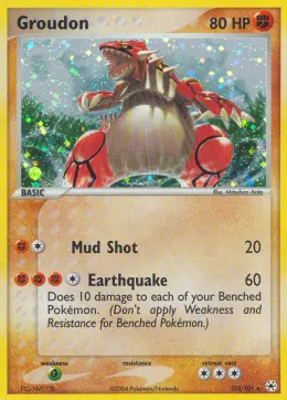 Groudon card
