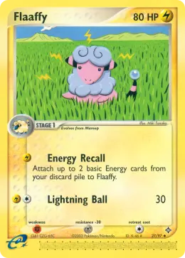 Flaaffy card
