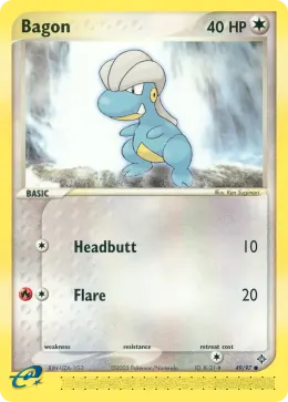 Bagon card