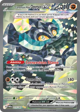 Cornerstone Mask Ogerpon ex card