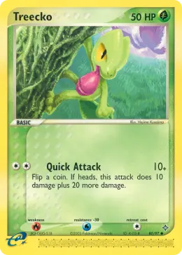 Treecko card