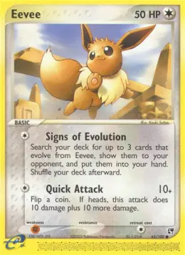 Eevee card