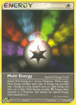 Multi Energy card