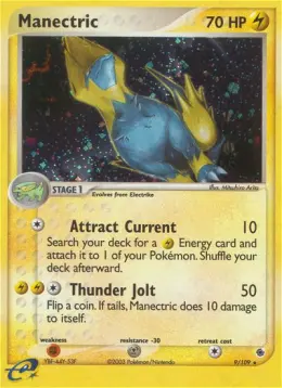 Manectric card