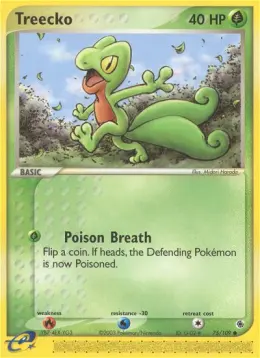 Treecko card