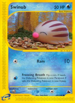Swinub card