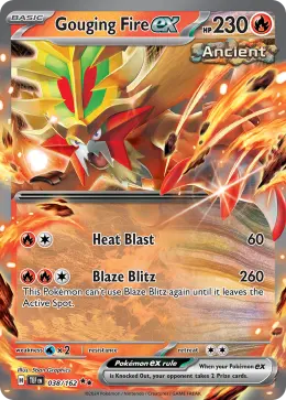 Gouging Fire ex card