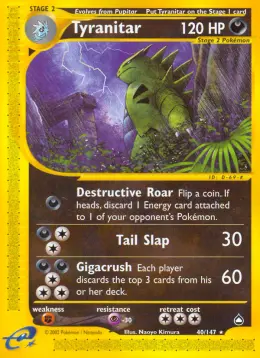 Tyranitar card