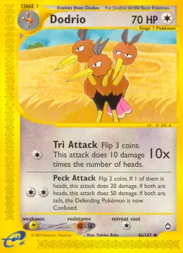 Dodrio card