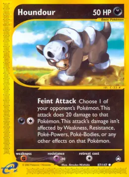Houndour card