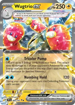 Wugtrio ex card