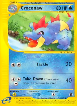 Croconaw card