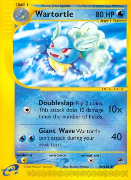 Wartortle card